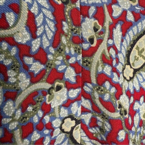 Y2K Crazy Horse by Liz Claiborne Maxi Dress 16W Plus Size Button Down Paisley - Picture 5 of 6